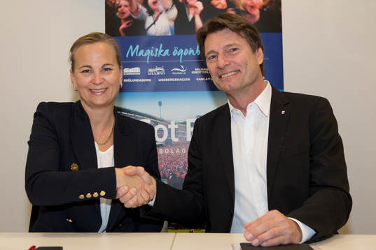Got Events VD Lotta Nibell och IFK Göteborgs