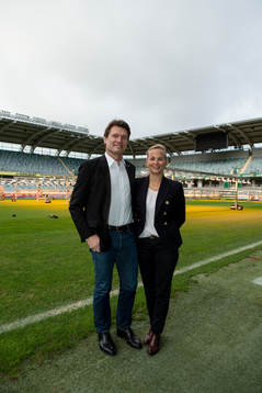 IFK Göteborgs klubbdirektör Martin Kurzwelly och Got
