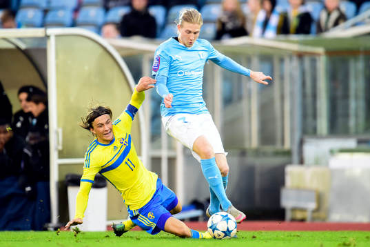 Malmös Simon Kroon och Sveriges Kristoffer Olsson
