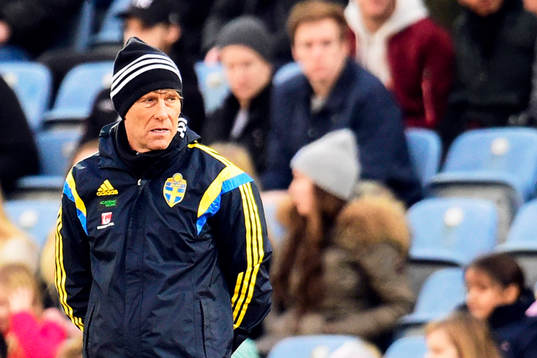Sveriges förbundskapten Håkan Ericson