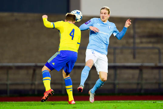 Sveriges Joakim Nilsson och Malmös Simon Kroon
