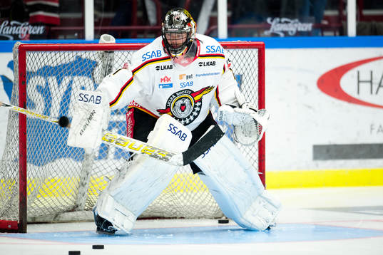 Luleås målvakt Daniel Larsson