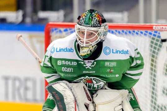 Rögles målvakt Oscar Dansk