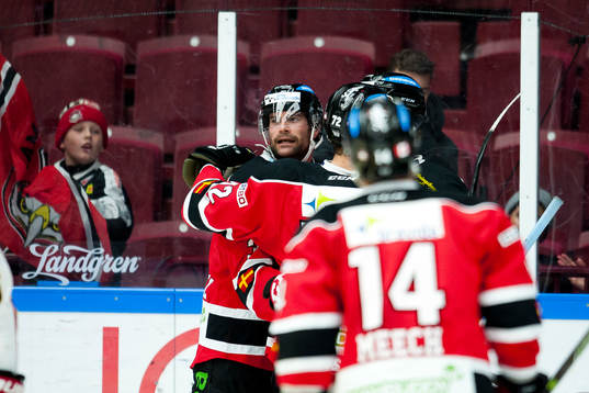 Malmö Redhawks T.J. Galiardi jublar