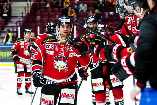 Malmö Redhawks T.J. Galiardi jublar