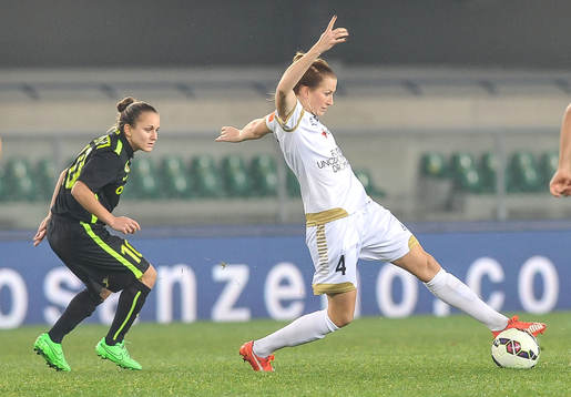Rosengårds Emma Berglund och Veronas Tatiana Bonetti