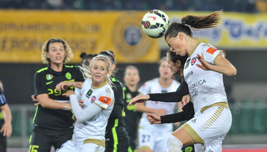 Rosengårds Sara Björk Gunnarsdottir och Verona