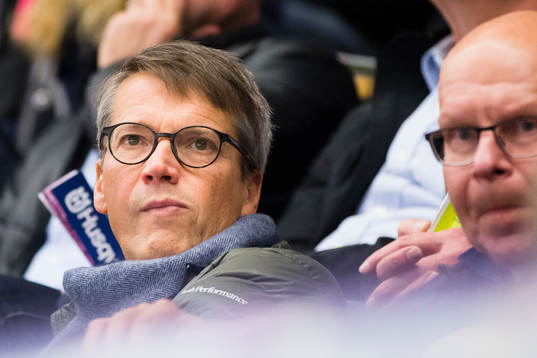 Göran Hägglund på läktaren