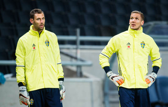 Andreas Isaksson och Robin Olsen