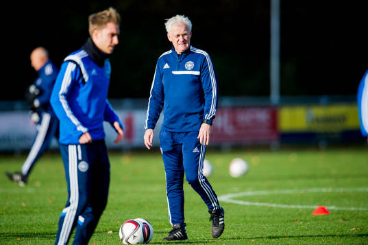 Danmarks förbundskapten Morten Olsen