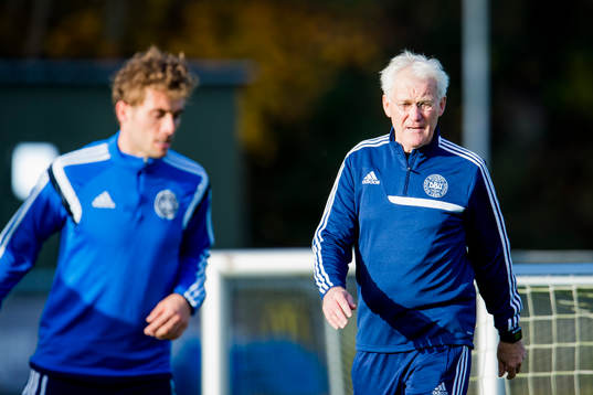 Danmarks förbundskapten Morten Olsen
