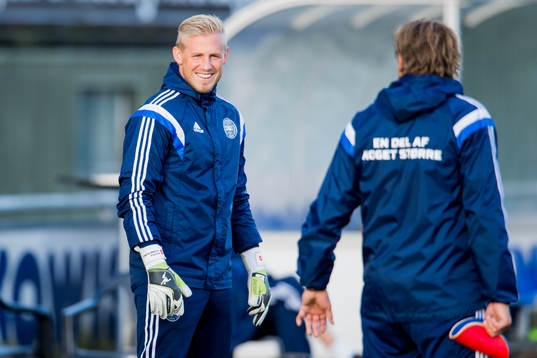 Danmarks målvakt Kasper Schmeichel