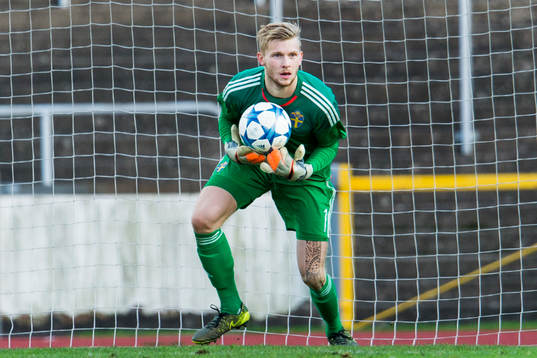 Sveriges målvakt Jesper Johansson