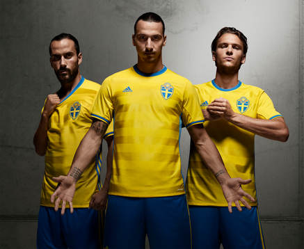 Bläddra bland fler bilder av Fotboll, Ny Landslagsdräkt