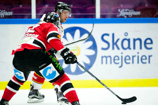 under ishockeymatchen i SHL mellan Malmö Redhawks och