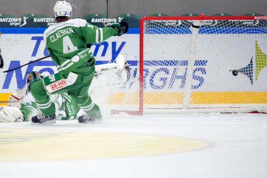 Brynäs Sondre Olden gör 0-1