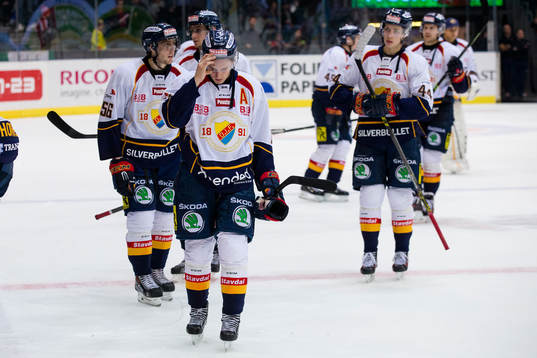 Djurgårdens spelare deppar
