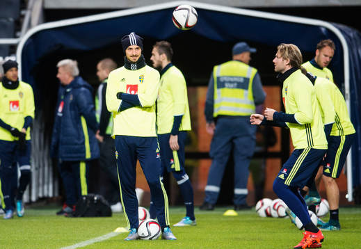Zlatan Ibrahimovic och Ola Toivonen