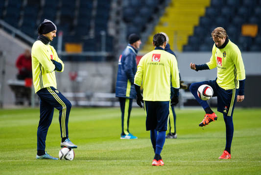 Zlatan Ibrahimovic, Erkan Zengin och Ola Toivonen