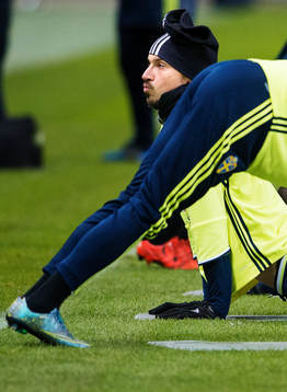 Zlatan Ibrahimovic stretchar