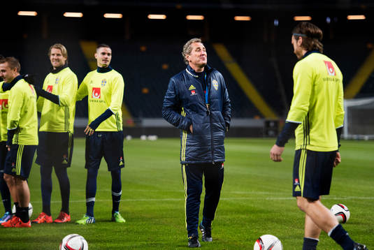 Förbundskapten Erik Hamrén