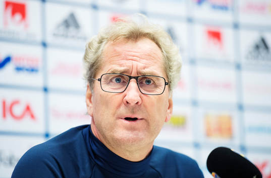 Förbundskapten Erik Hamrén