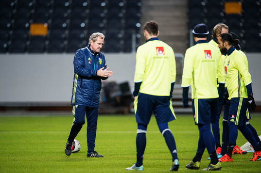 Förbundskapten Erik Hamrén