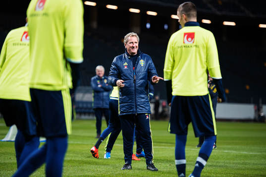 Förbundskapten Erik Hamrén