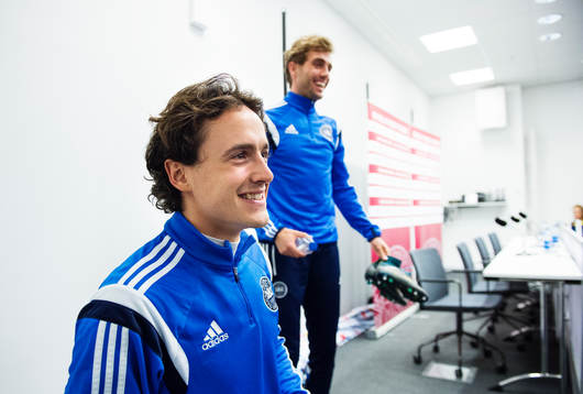 Thomas Delaney och Jakob Poulsen