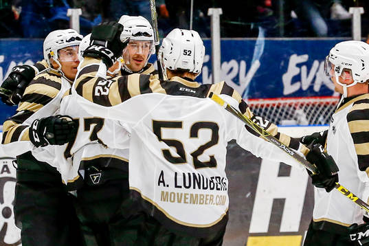 Skellefteås spelare jublar