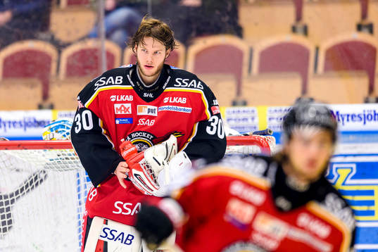Luleås målvakt Filip Gustafsson