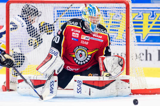 Luleås målvakt Filip Gustafsson
