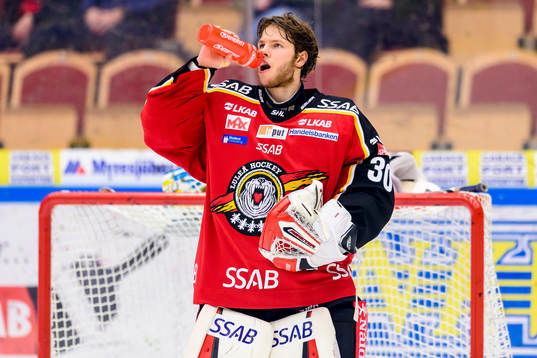 Luleås målvakt Filip Gustafsson