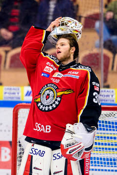 Luleås målvakt Filip Gustafsson