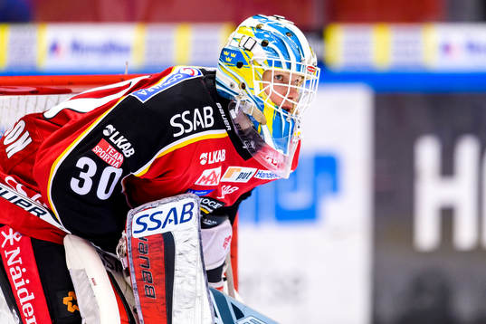 Luleås målvakt Filip Gustafsson