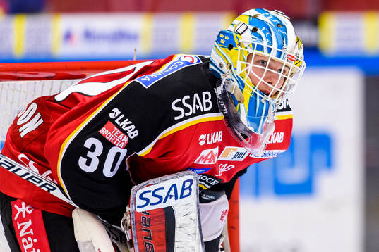 Luleås målvakt Filip Gustafsson