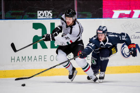 Frölundas Mats Rosseli Olsen och Djurgårdens Robin