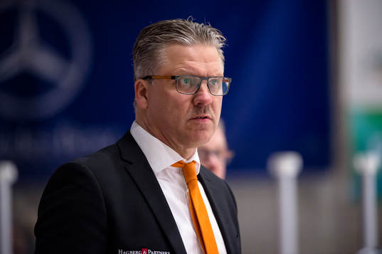 Karlskronas tränare Per Hånberg deppar