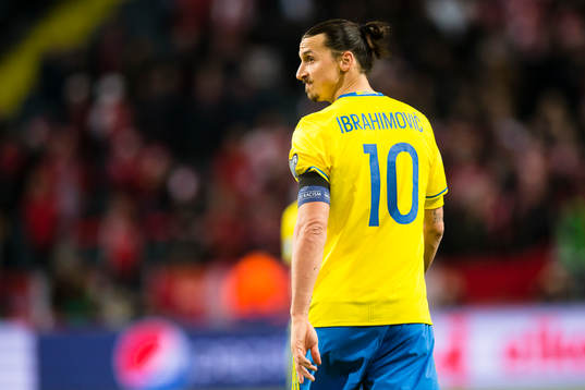Sveriges Zlatan Ibrahimovic