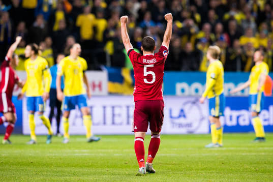 Danmarks Riza Durmisi jublar