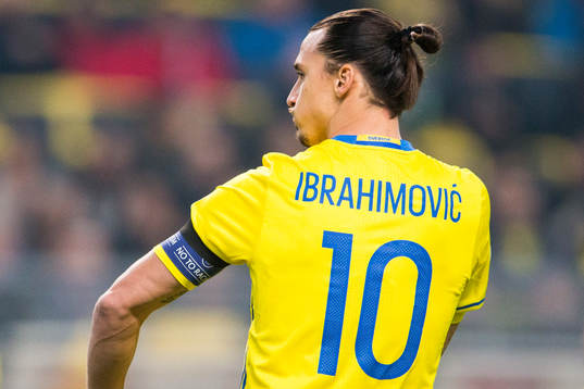 Sveriges Zlatan Ibrahimovic