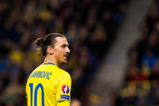 Sveriges Zlatan Ibrahimovic