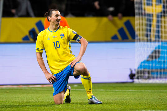Sveriges Zlatan Ibrahimovic