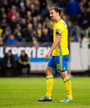 Sveriges Zlatan Ibrahimovic
