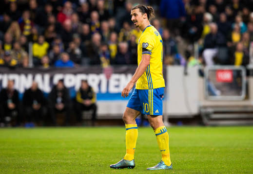 Sveriges Zlatan Ibrahimovic