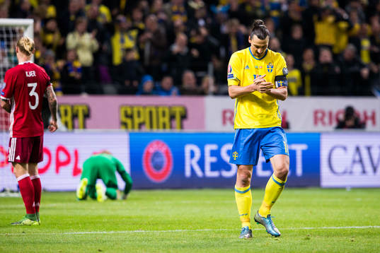 Sveriges Zlatan Ibrahimovic