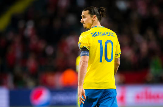 Sveriges Zlatan Ibrahimovic