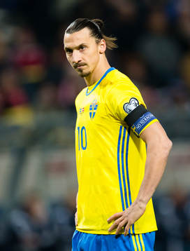 Sveriges Zlatan Ibrahimovic