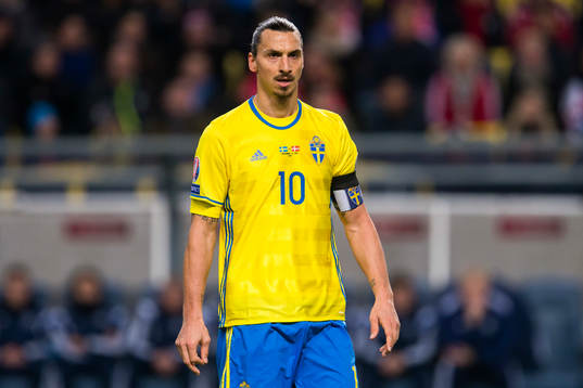Sveriges Zlatan Ibrahimovic