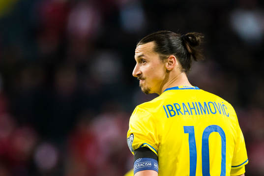 Sveriges Zlatan Ibrahimovic